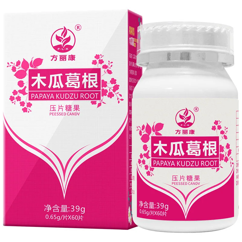 

Fang Likang Papaya Kudzu Slices 60 Pills Collagen Plump Breast Beauty Women's Tonic Wholesale OEM Processing 24 Months