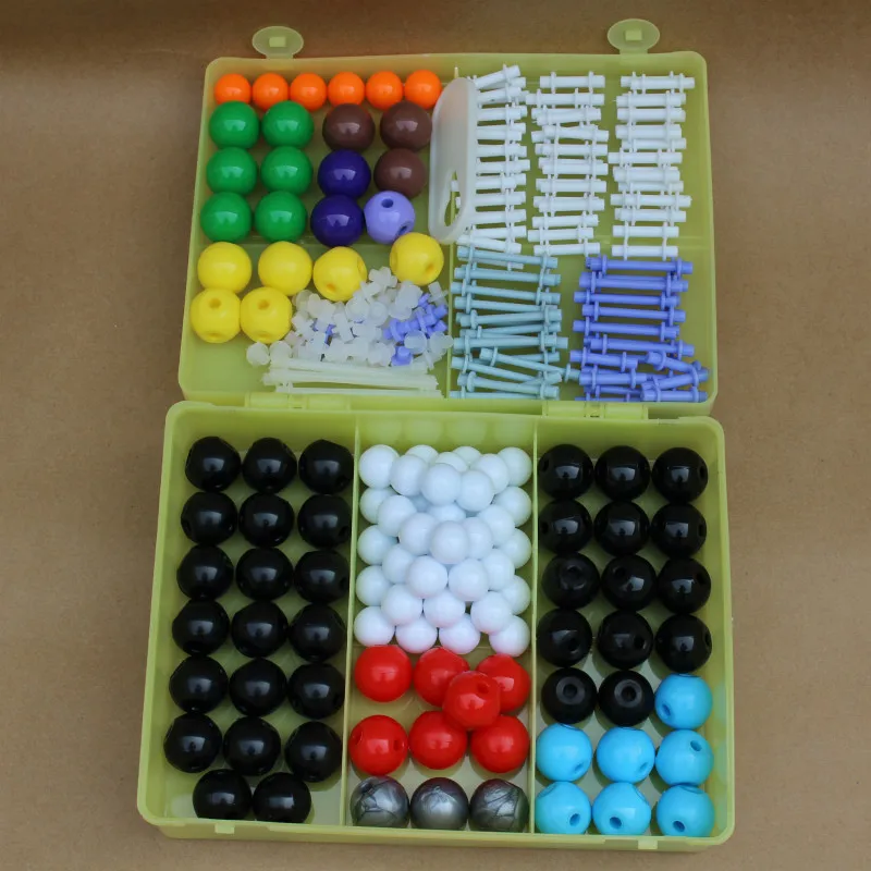 1 компл. набор молекулярных моделей семейный общая и Органическая химия для