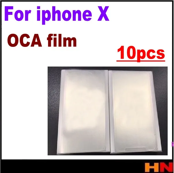 10 шт. новейшие запасные части для iphone X IPX Mitsubish 250 мкм OCA пленка оптическая