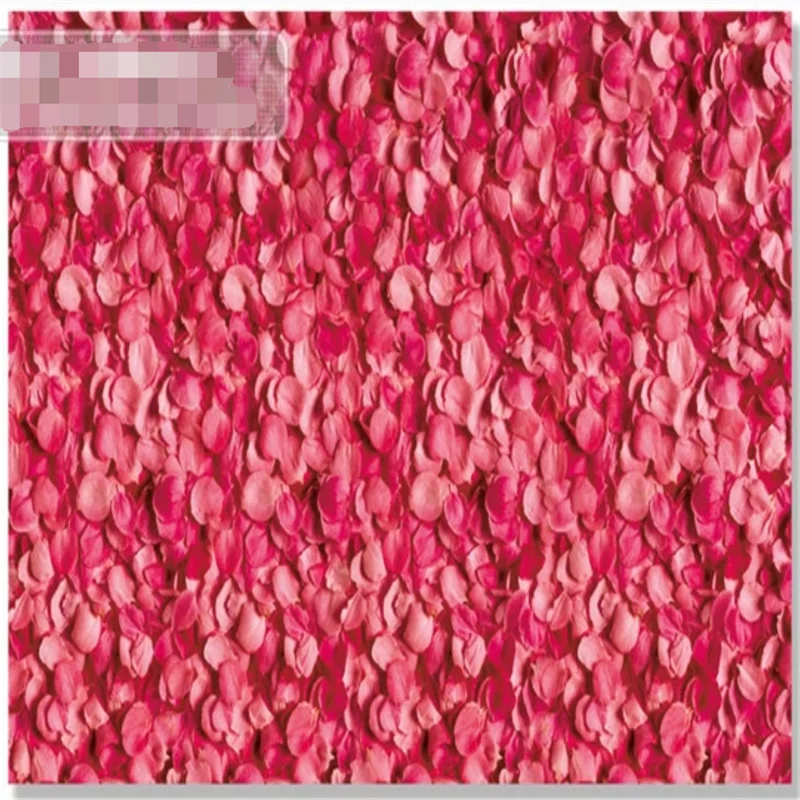 XUE SU Custom large wallpaper wall romantic rose petals simple modern fashion interior decoration painting cloth | Обустройство дома