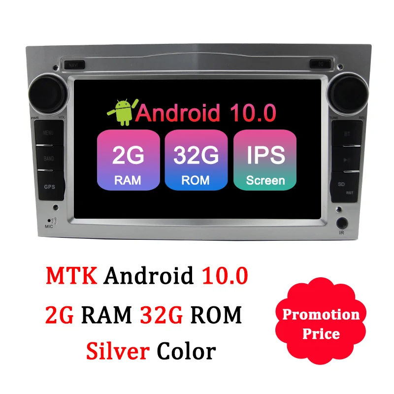 MTK 2G 32G IPS S Автомобильный мультимедийный плеер AUTOTOP Opel Android 2 Din Android 9,0 Opel DVD gps для Astra Meriva Vectra Antara Zafira Corsa Vauxhall - Цвет: MTK 2G 32G IPS S