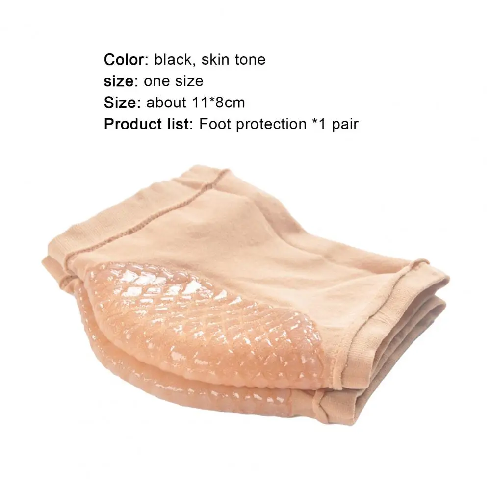 

1 Pair Heel Supporter Wear Resistant Skin-friendly Protective Tool Plantar Fasciitis Treatment Heel Protector Pads for Home