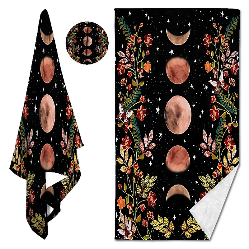 

Microfiber Summer Print Beach Towel Cute Towel Baby Cartoon Absorbent Drying Bath Towel