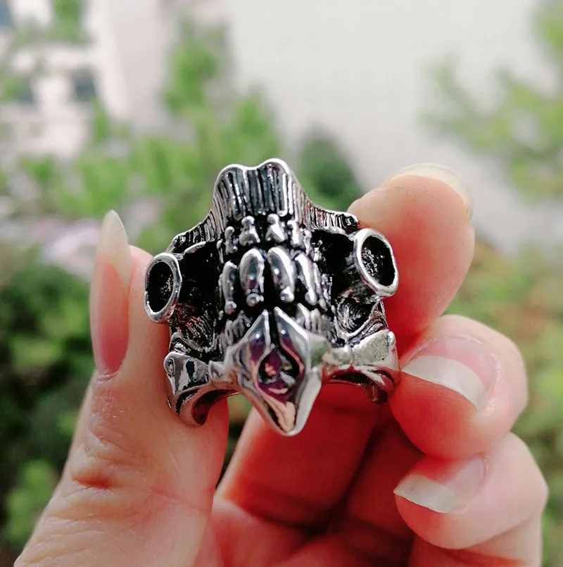 Movie Mad Max 4 Ring Cosplay Immortan Joe Halloween Party Props Gifts Metal High Quality Movies | Тематическая одежда и
