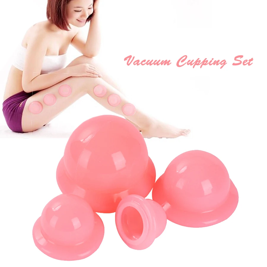 

Набор силиконовых вакуумных банок для похудения