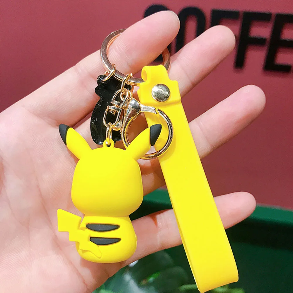 TOMY Покемон Иви брелок с забавным рисунком Пикачу фигурка из ПВХ мини Аниме Модель