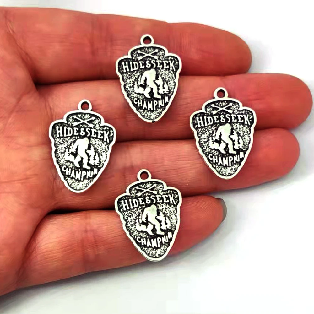 Антикварный кулон гора hid &amp seek Bigfoot подвеска для бега в горе сделай сам женские и