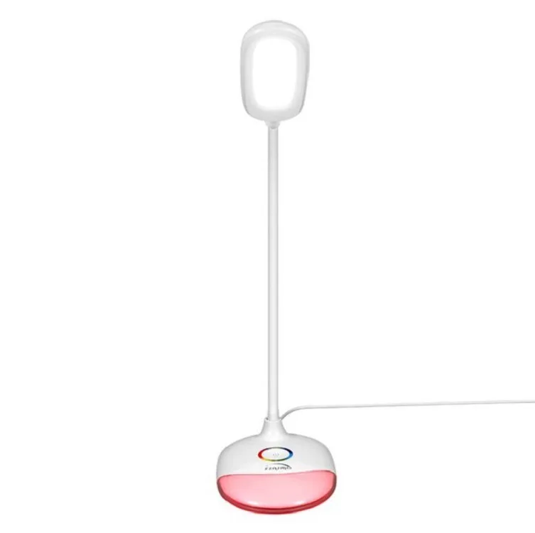

the desk lamp that shield an eye USB charging colorful color small night lamp bedroom study learning environment light
