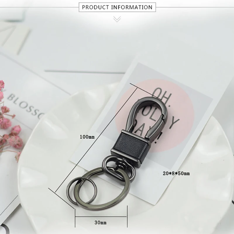 

Creative Fashion Key Chain Spring Flexible Rotation Car Keys Key Chain