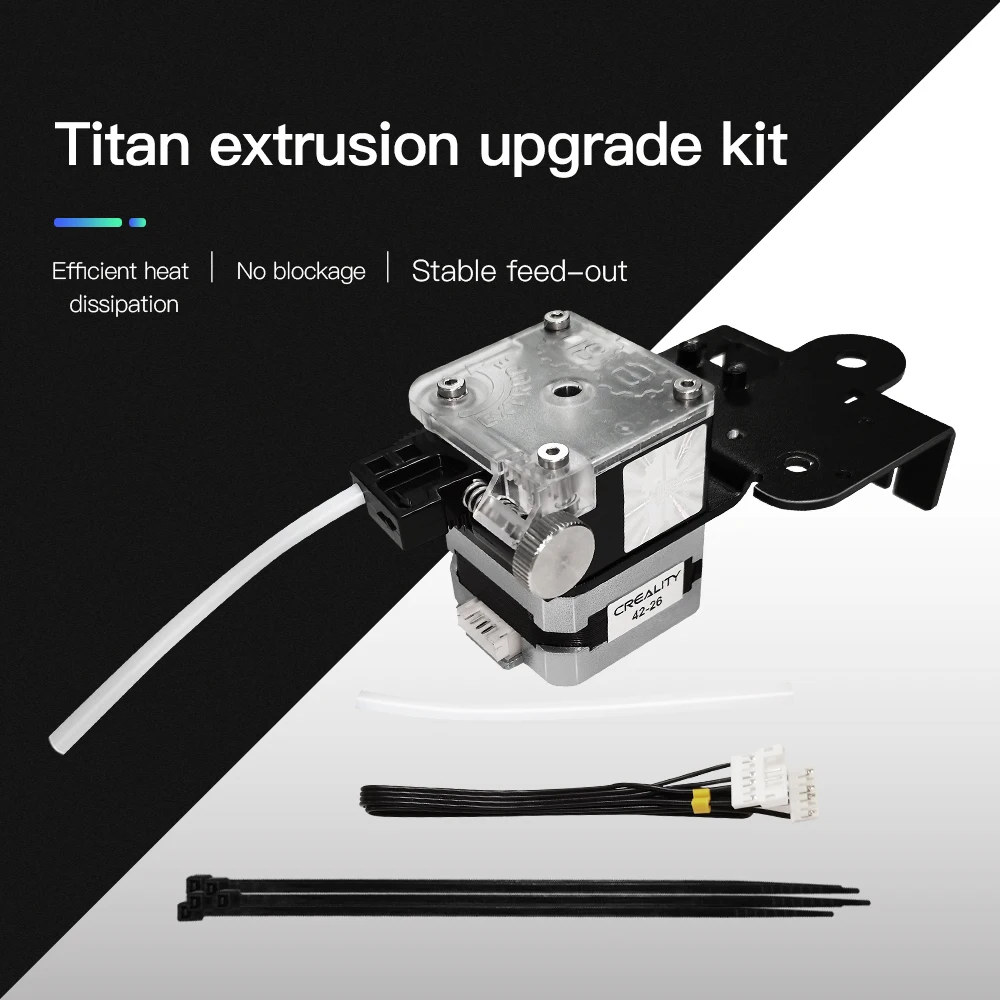 

24V Ender-3-V2 Titan Extrusion Upgrade Extruder Kits With 42-26 stepper motor 1.75mm For Creality Ender-3-V2 3d printer parts