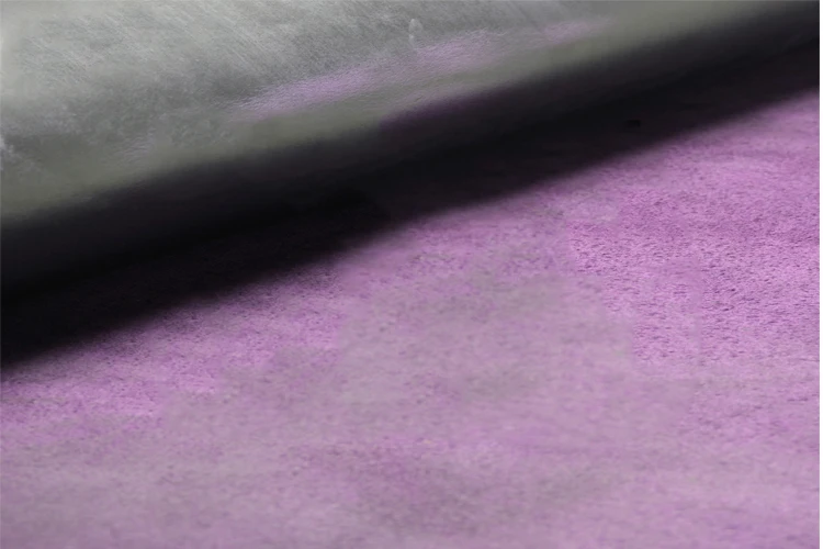 Genuine Leather 2.0 mm New crazy horse leather cow skin first layer material craft DIY Purple color | Дом и сад