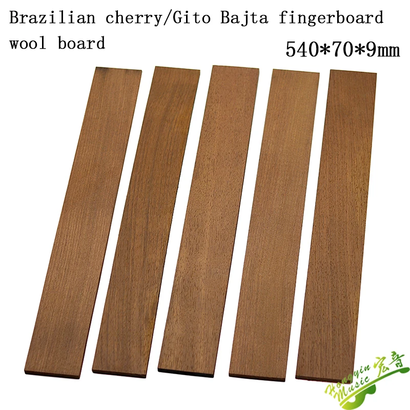 

Heat treated Jotoba Carbonization Brazil imported cherry wood fingerboard guitar production material accessories
