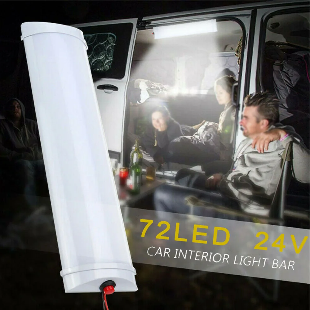 

72-LED Reading Light Bulbs DC 12V Inner Interior Lamp Parts Accessories