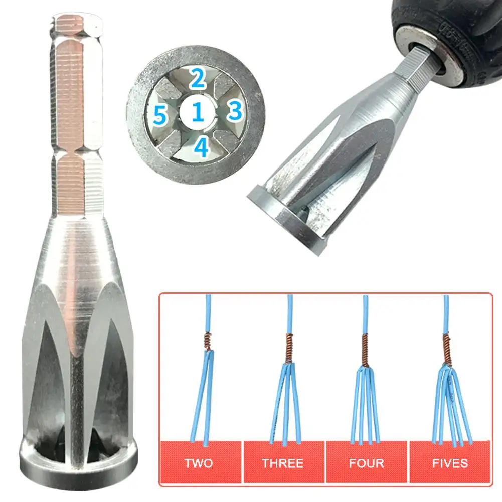 Электрический скручиваемый провод инструмент соединитель электрика