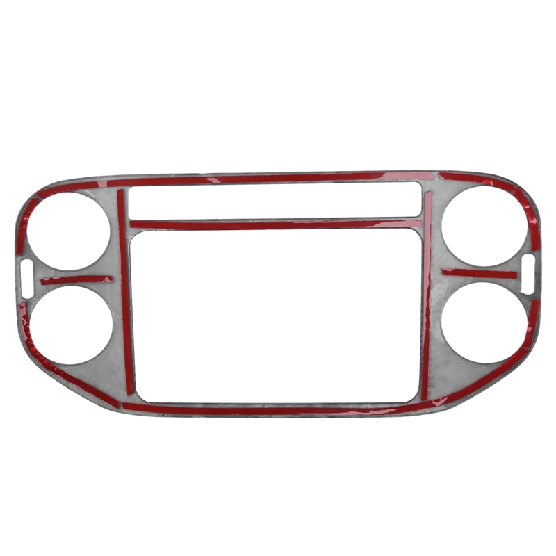 

3Pcs/Set Car Dashboard Air Vent Cover Frame Car Trim Interior for Tiguan 2010-2018 Car Accessories