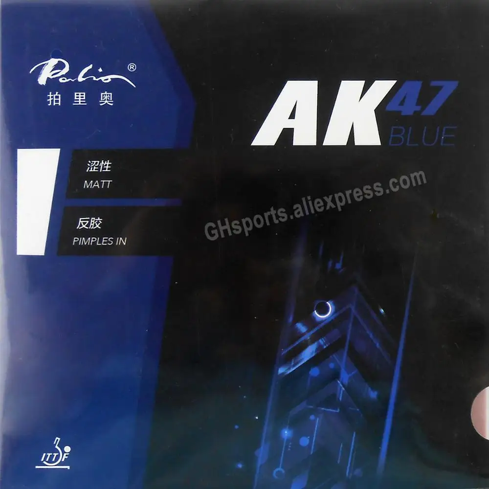 Губка PALIO AK47 для настольного тенниса красная/синяя модель AK 47 оригинальная губка