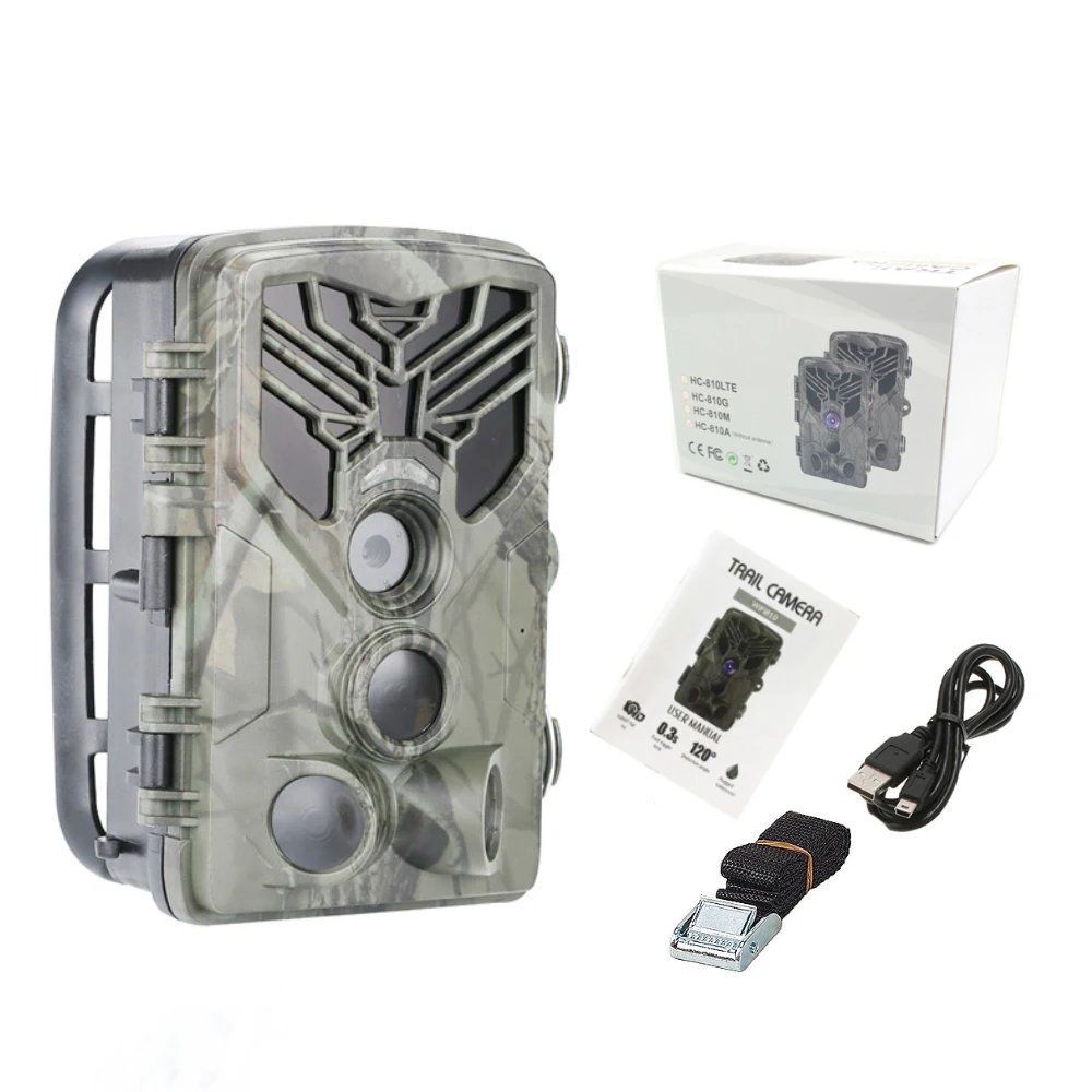 

WIFI Wildlife Trail Camera APP Waterproof 20MP 4K Infrared Hunting Camera Night Vision 0.2S Trigger Surveillance Tracking Camera