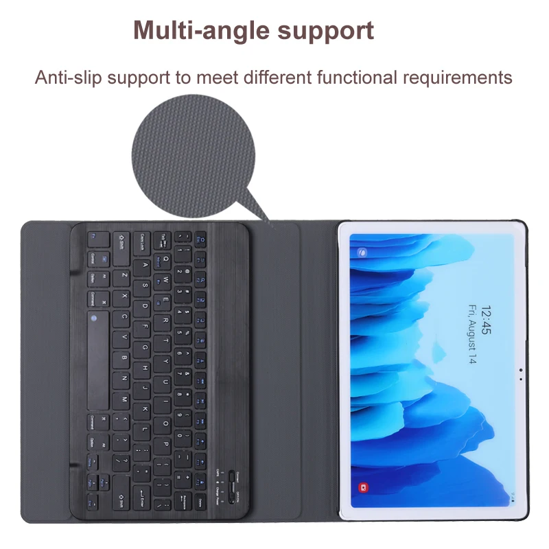 keyboard case for samsung galaxy tab a7 2020 s6 lite 10 4 s5e 10 5 bluetooth keyboard leather cover free global shipping