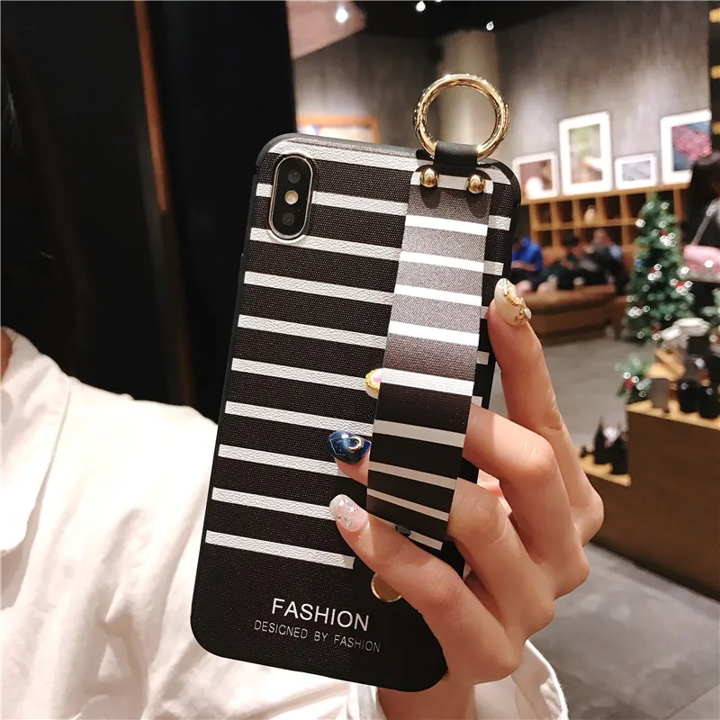 Для Huawei P20 Lite 2019 P30 Pro Чехол из ТПУ с геометрическим браслетом чехол для P Smart Z Mate 20 Y9
