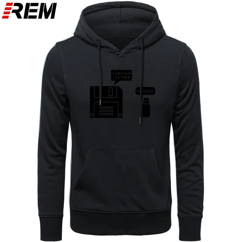 REM USB дискета я ваш отец мужские хлопковые с длинным рукавом юмором диск повседневные Camisetas Hombre мужские кофты с капюшоном, толстовки