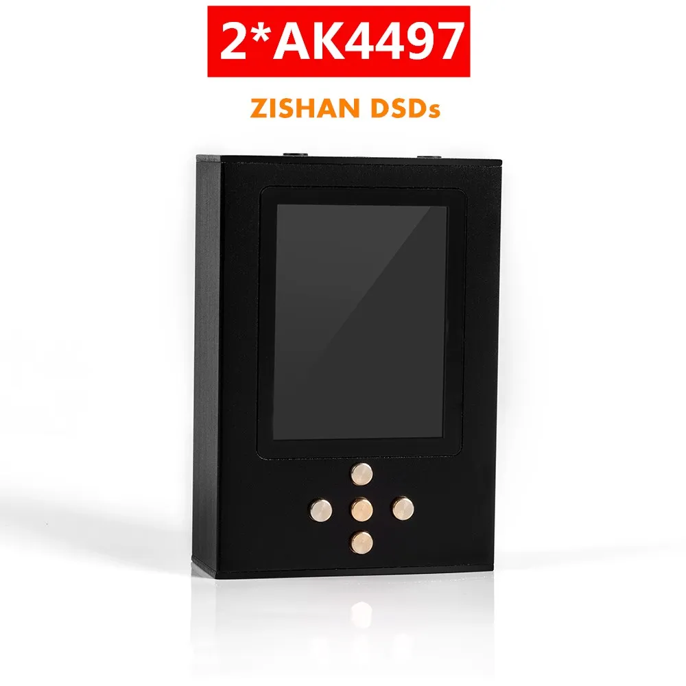 Новинка Zishan DSDs Dual AK4497 Профессиональный музыкальный плеер MP3 DAP HIFI портативный