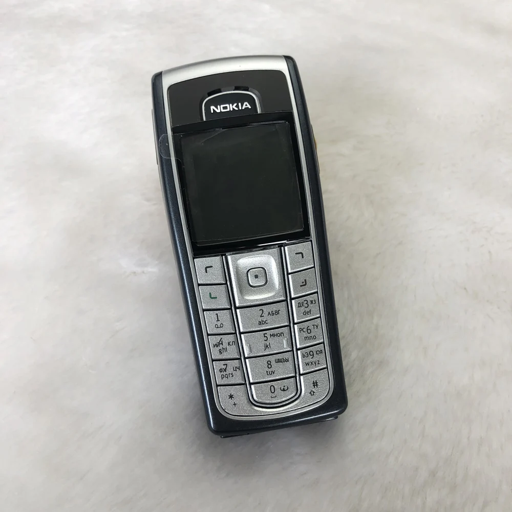 6230i телефон NOKIA 6230i 2G GSM разблокированный Арабский Английский Русский Клавиатура и подарок и один год гарантии