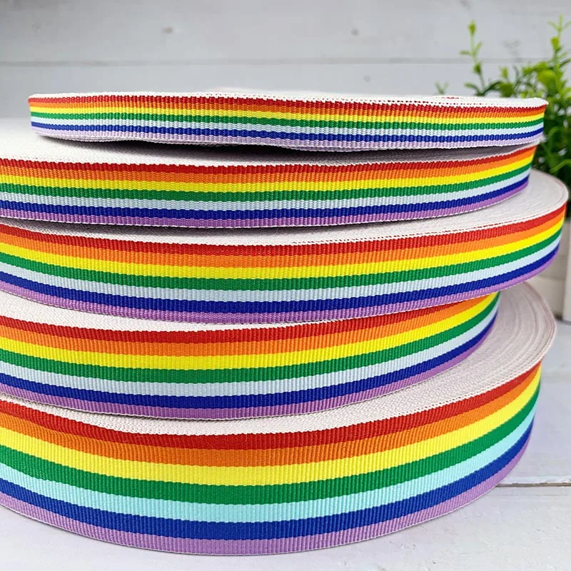5 ярдов радужная лента для украшения вечеринки свадьбы упаковки подарков сделай