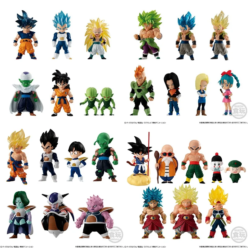 Bandai Dragon Ball рекламная коробка яйцо 11 Goku Vegeta 12 Broly Gogeta 13 черепаха Фея Украшение