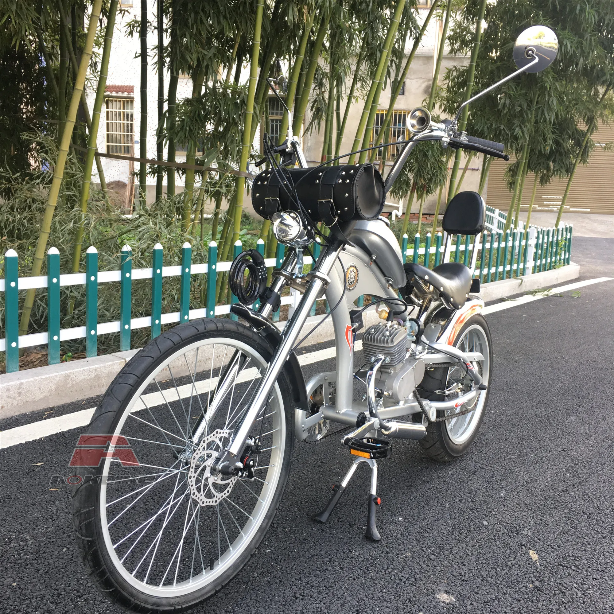 48CC моторизованный велосипед низкий мотоцикл для внедорожника мощный 20 ”-24”