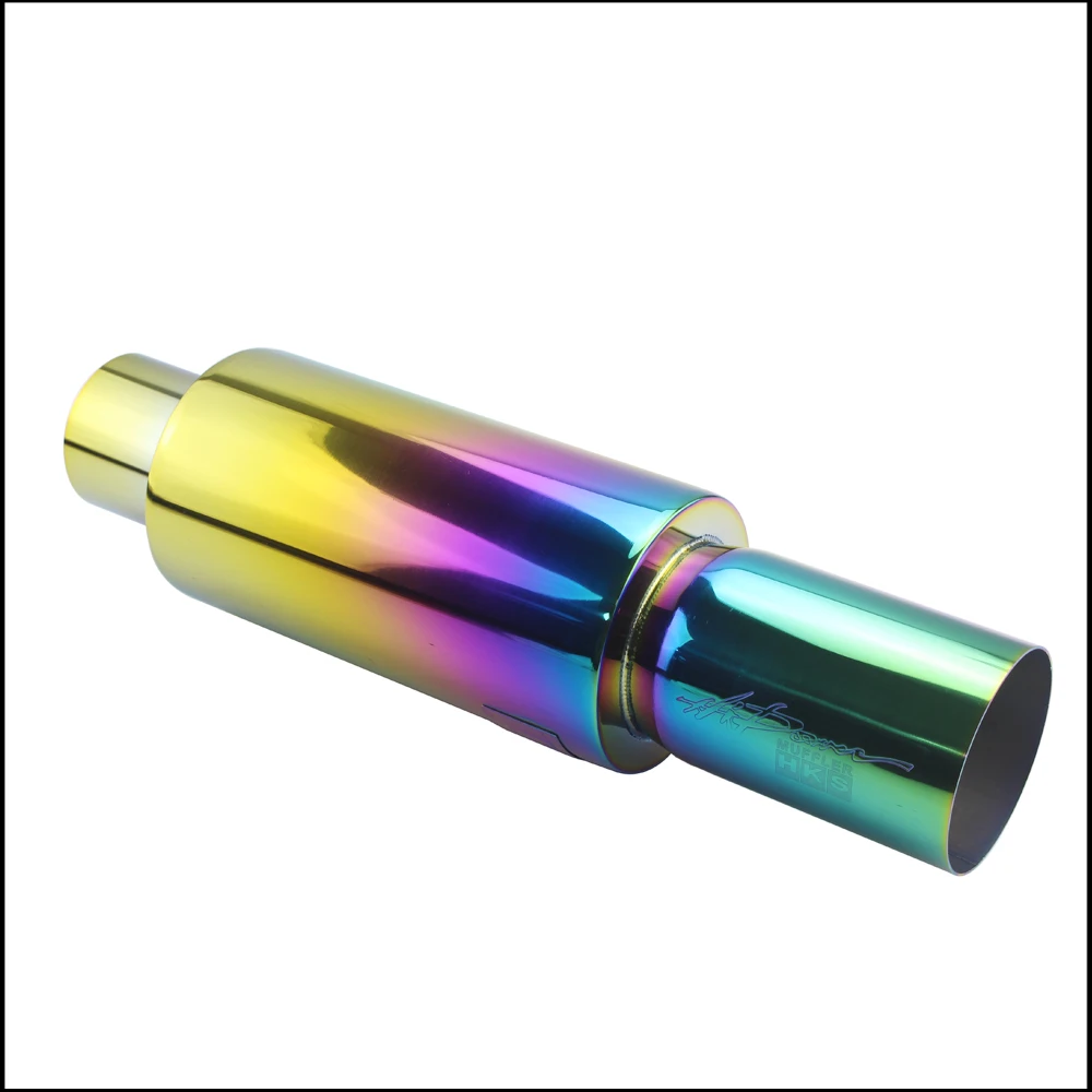 Автомобильные глушители для выхлопной трубы хвостовые Универсальные