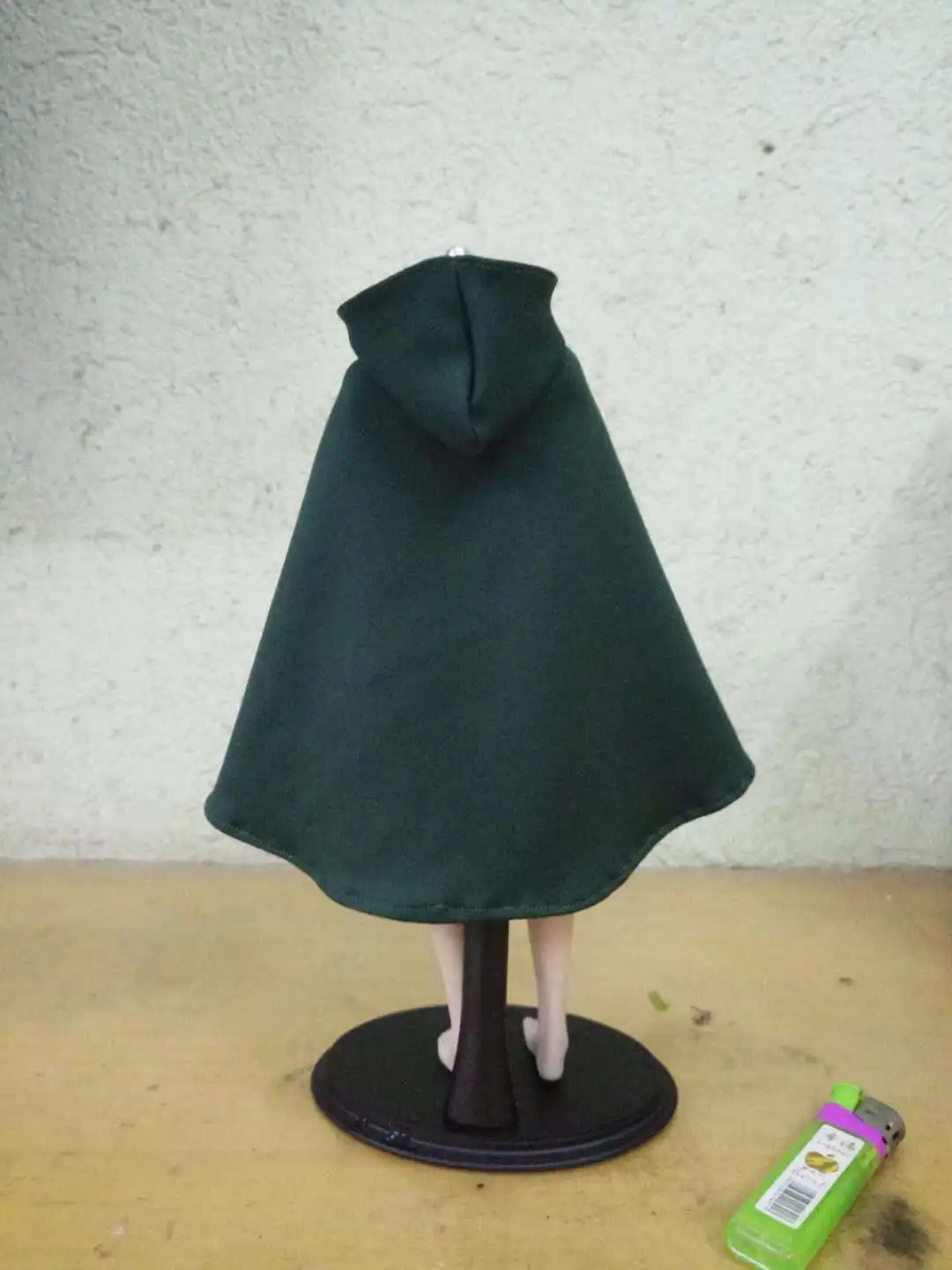 

[Только чехол] женская зеленая накидка с капюшоном ручной работы для фигуры 12 дюймов PH HT [без рисунка]