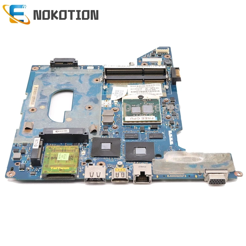 NOKOTION 590329-001 NAL70 LA-4107P основная плата для hp Compaq CQ41 материнская плата для ноутбука HM55 DDR3 HD 4350 GPU Бесплатный процессор