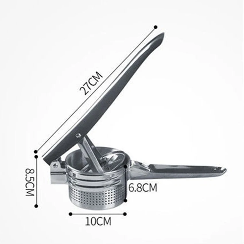 

Kitchen Stainless Steel Potato Ricer Masher Fruit Vegetable Press Juicer Manual Masher Crusher Squeezer Kitchen Cooking Tools