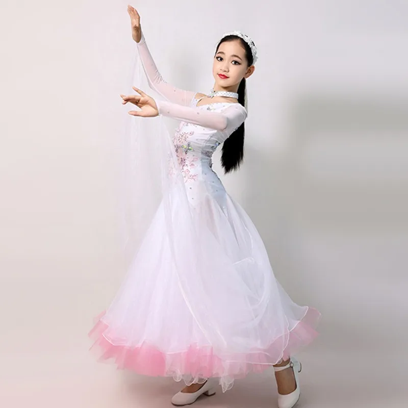 Бальные платья для танцев детский танцевальный костюм дети бальный танцы Танцы