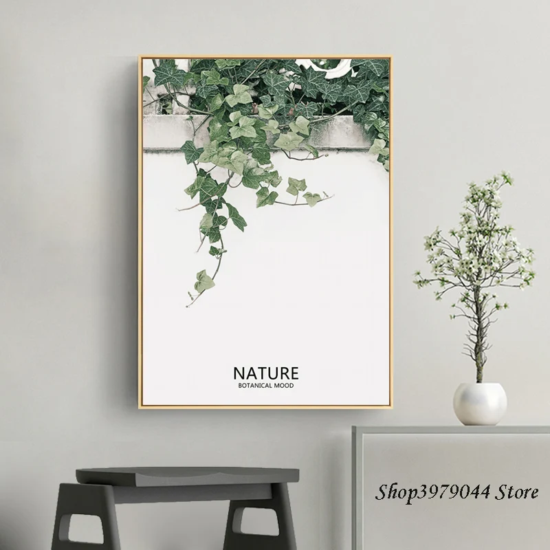 Куадросские настенные художественные картины на холсте скандинавские Зеленые