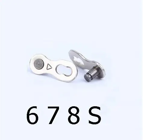1 пара 11 S отсутствует ссылка 11 скоростей серебряное золото 6S 7s 8S 9S 10S 11 S скоростные цепи для Shimano& Campagnolo отсутствует ссылка - Цвет: 6 7 8 S silver
