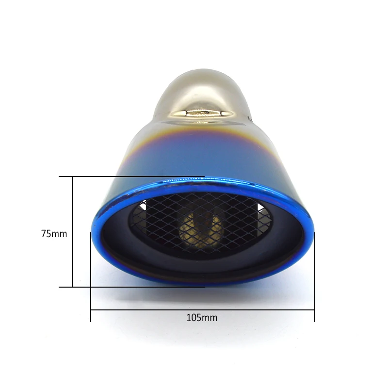 Наконечник выхлопной трубы автомобиля крышка для Ford Focus 3 2 Suzuki SX4 Peugeot 207 408 307 Chevrolet