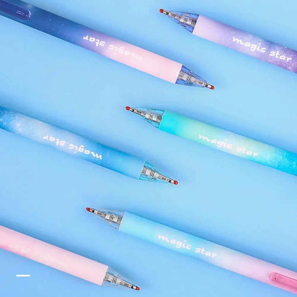 

1 Pieces 0.5mm Black Ink Signature Pens Night Asteroid Kid Sky Supplies Pens Gel School Writing Office Stationery Gift Star N3D7