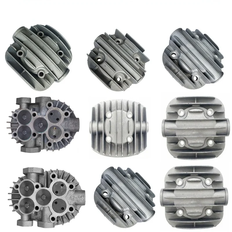 Accessories Piston Engine Cylinder Assembly Air Pump Head 3 Kinds Cylinder Cover