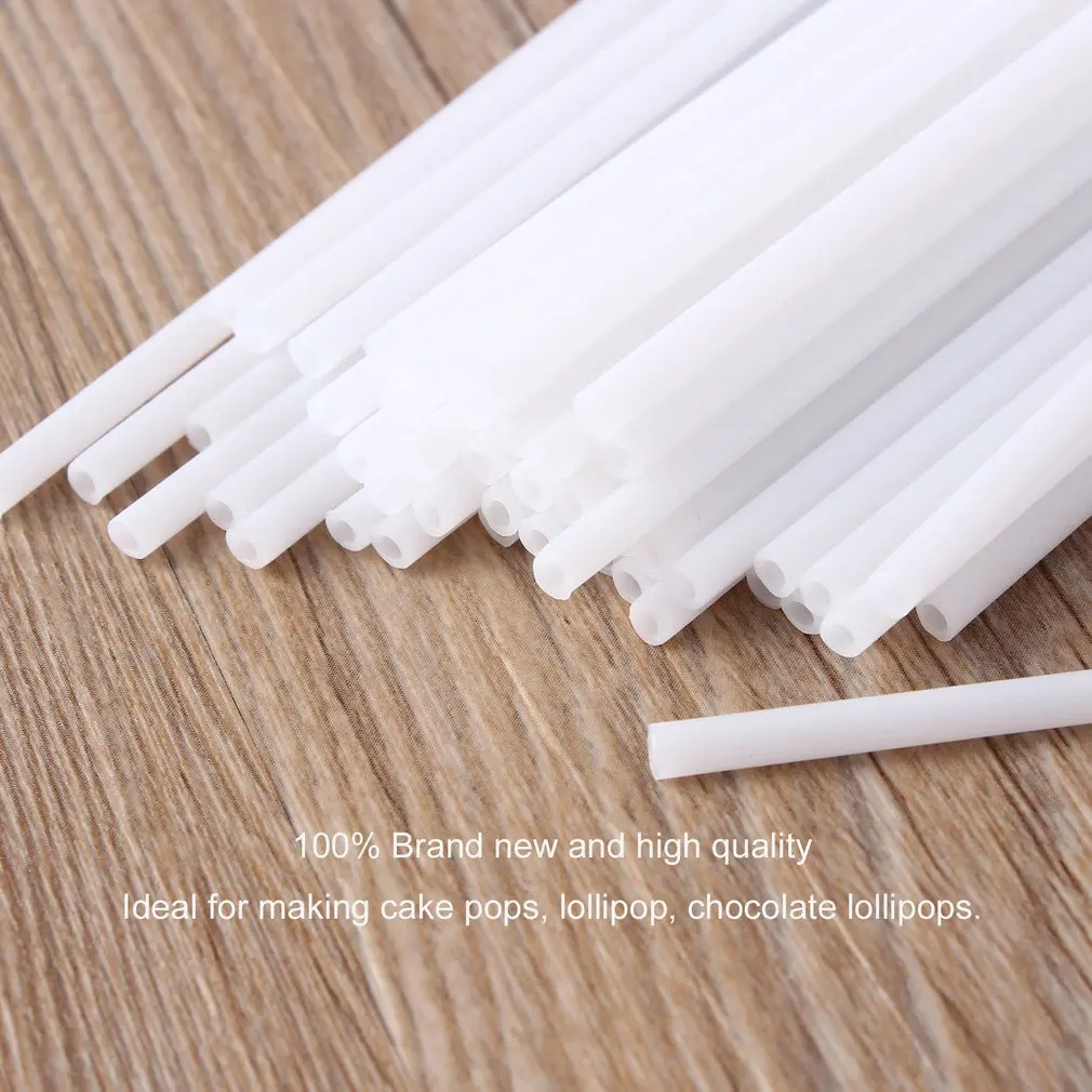 50 шт./компл. нетоксичный Еда Класс Пластик присоски трубы универсальный палочки