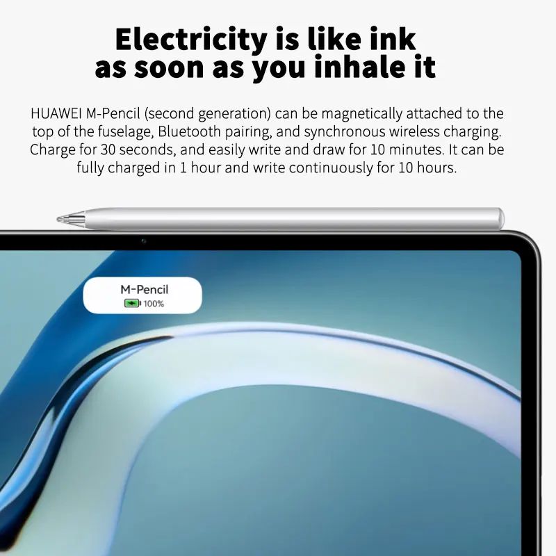 Стилус HUAWEI M-Pencil (2-е поколение) версии 2021 для MatePad Pro 12 6 емкостная ручка 10 8 стилус с