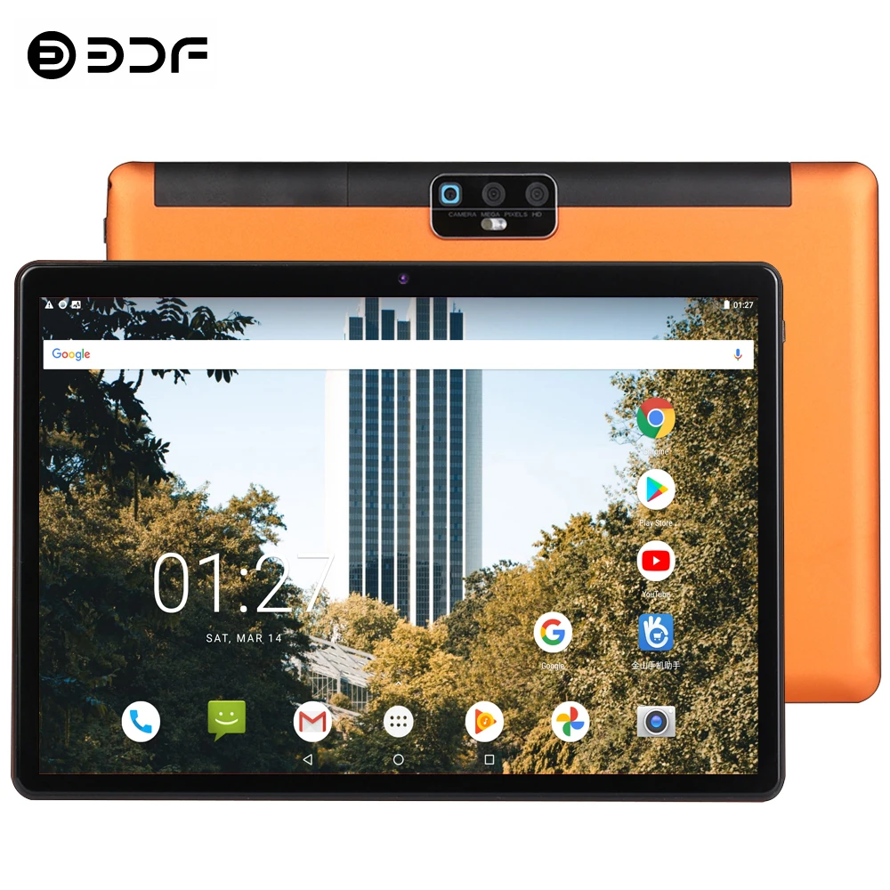 BDF   10- Android 9, 0     3G   SIM- 2   32   WiFi GPS Bluetooth Tab