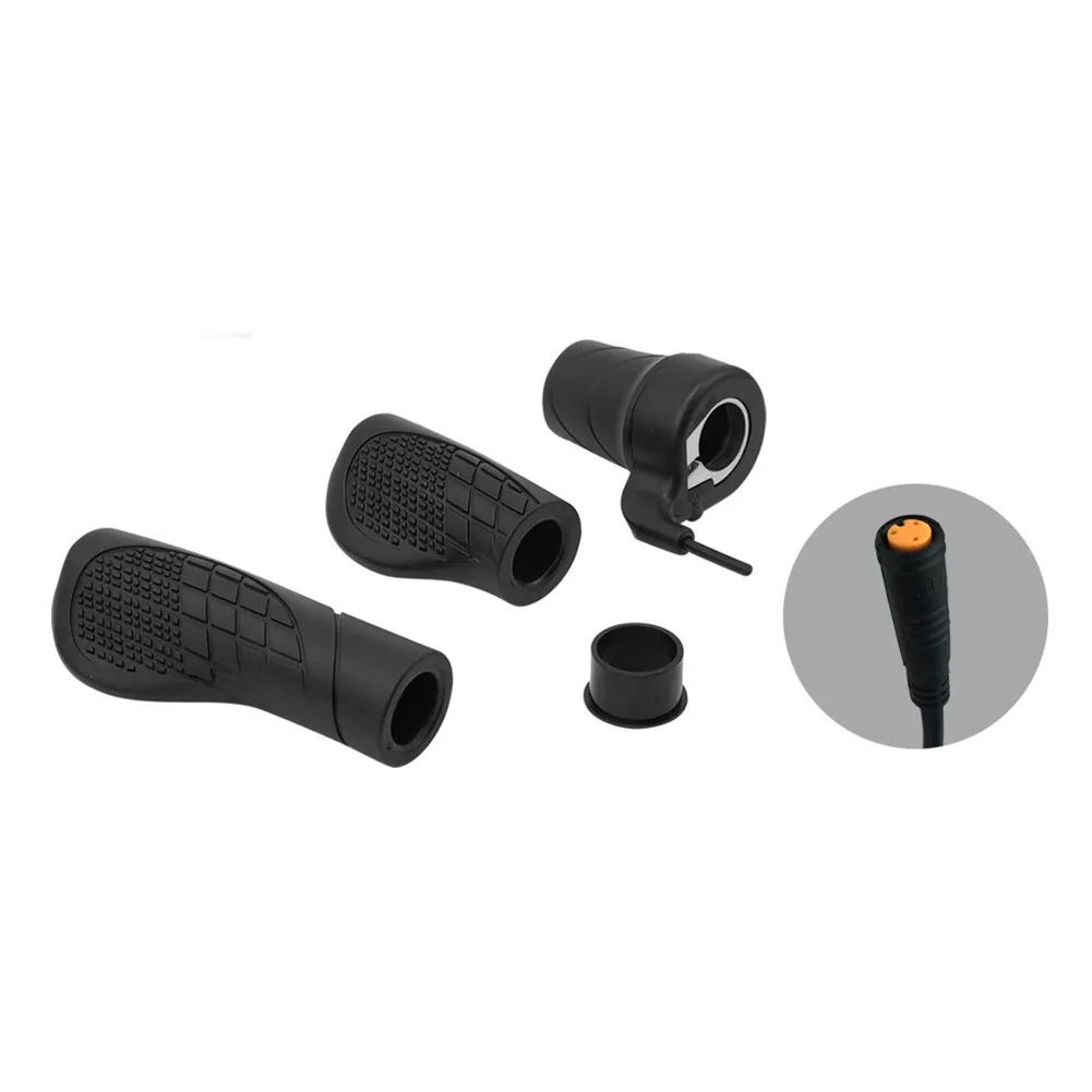 

Ebike Right Half-Twist Throttle For Bafang BBS01/02 BBSHD MidMotor With Waterproof Connecto Electric Bike Half Handle