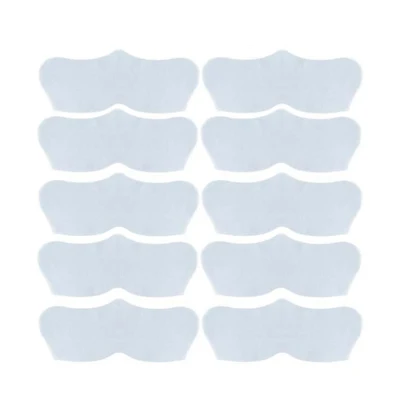 White 10PCS Face Mask Blackhead Remover Nose Strips Pore Deep Cleasing Nose Sticker Nose Mask Charcoal Pore Strip Black Mask Stickers - Color: White