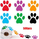 500 штрулон лап печати наклейки Kawaii Канцтовары Детские подарки красочные наклейки награда DIY уплотнительные этикетки Подарочный Упаковочный Инструмент