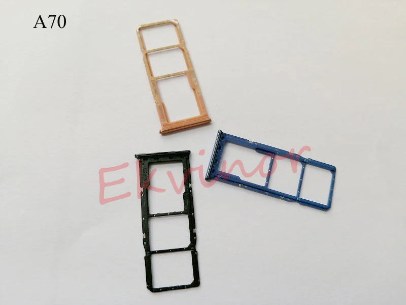 

Sim Card Tray SD Reader Holder For Samsung Galaxy A40 A50 A60 A70 Sim Card Tray Holder Slot Adapter