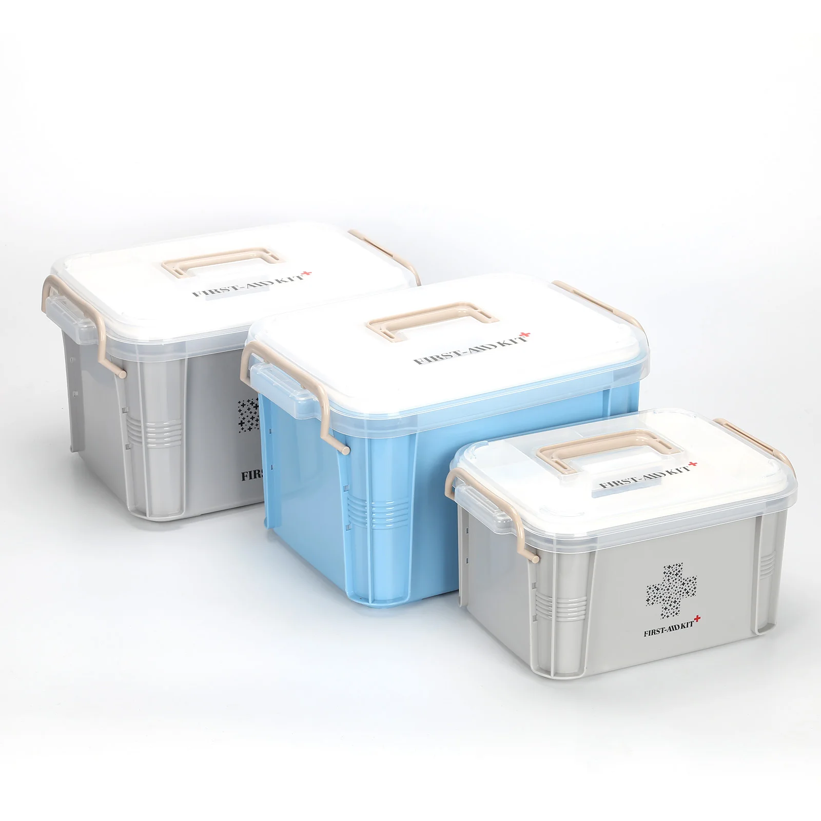 1 шт. пластиковая аптечка медицинская коробка контейнеры для хранения большой