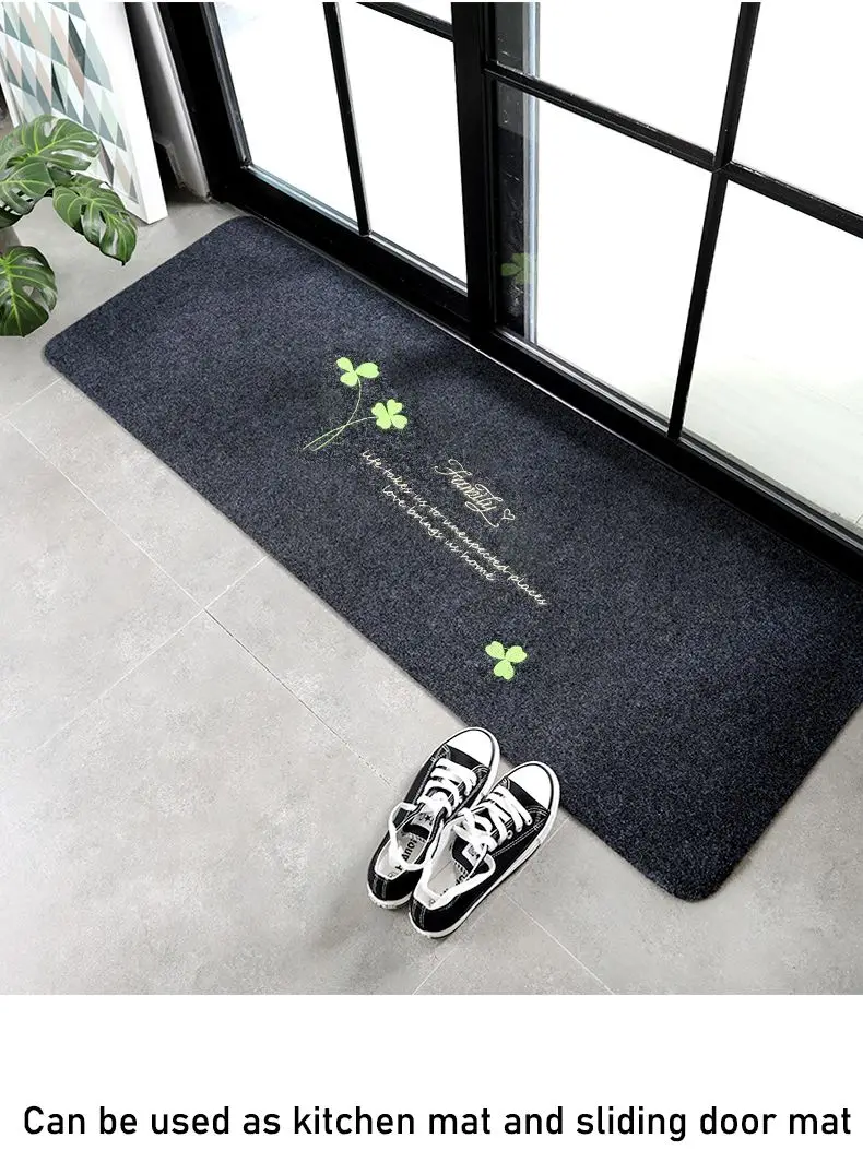 

Dust Removal And Soil Entry Mat, Non-slip Mat, Kitchen Quick Oil And Water Absorption Carpet Set Can Be Cut