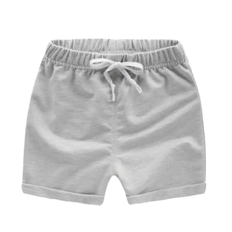 Детские шорты хлопковые пляжные спортивные короткие штаны для мальчиков летняя