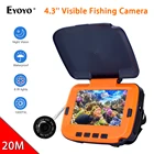 Eyoyo 7HCS 20 м 1000TVL Рыболокаторы подводная лед рыболовная Камера 4,3 